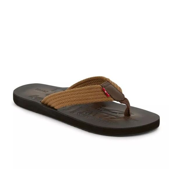 ✨Levis Mens Two Horse Casual Sz 13 Flip Flops✨ main image 9